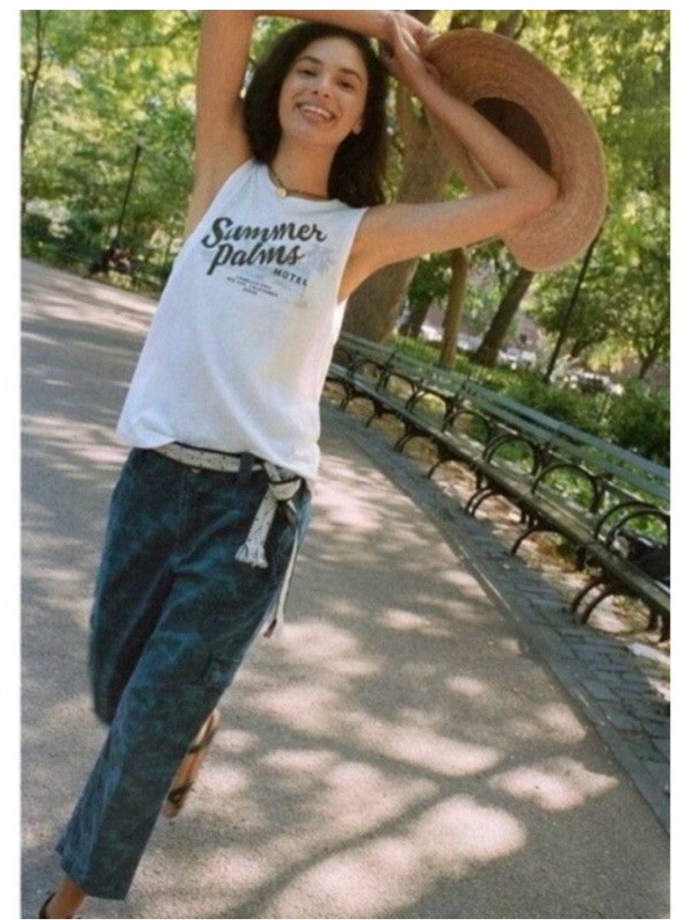 Anthropologie Austin Cargo Trousers Pants Camo Dark Turquoise Size 27 - Picture 3 of 16